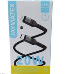 jaymatex c08l type c to lightning charging cable