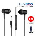 D21 bass earphone A1