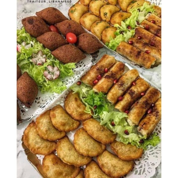 ⁦سمبوسك+كبة+رول دجاج⁩ - الصورة ⁦1⁩
