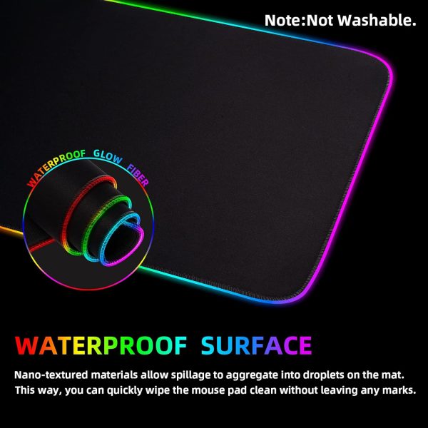 ⁦ماوس باد GAMING مع إضاءة RGB⁩ - الصورة ⁦1⁩
