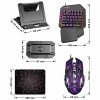 كيبورد وماوس GAMING للهاتف T-WOLF TF950 - الصورة 6