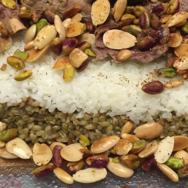 ⁦فريكة ورز باللحمة والمكسرات⁩ - الصورة ⁦1⁩