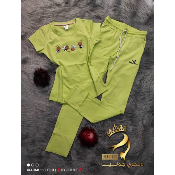 ⁦بيجاما نسائية قطن⁩ - الصورة ⁦1⁩