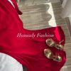 ⁦فستان نسائي ساتان وسكوبا⁩ - الصورة ⁦4⁩