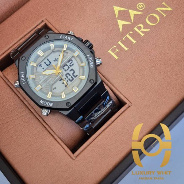 ⁦ساعة رجالية FITRON⁩ - الصورة ⁦3⁩