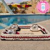 ⁦صينية خشب مع كوسترات⁩ - الصورة ⁦2⁩