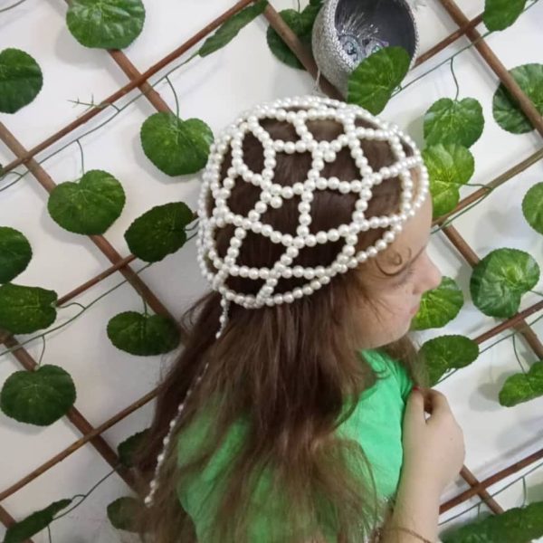 ⁦قبعة سلاسل لولو⁩ - الصورة ⁦1⁩