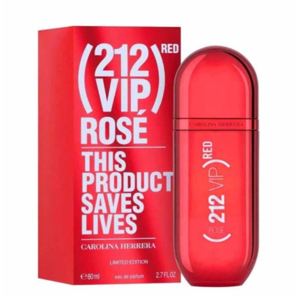 ⁦عطر 212 VIP ريد روز للنساء⁩ - الصورة ⁦1⁩