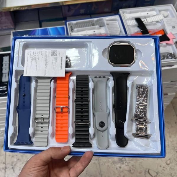 ⁦ساعة ذكية مع سبع كساتك T700⁩ - الصورة ⁦3⁩