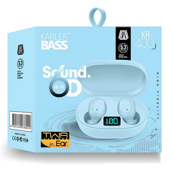 ⁦سماعات بلوتوث KARLER BASS KR-400⁩ - الصورة ⁦2⁩