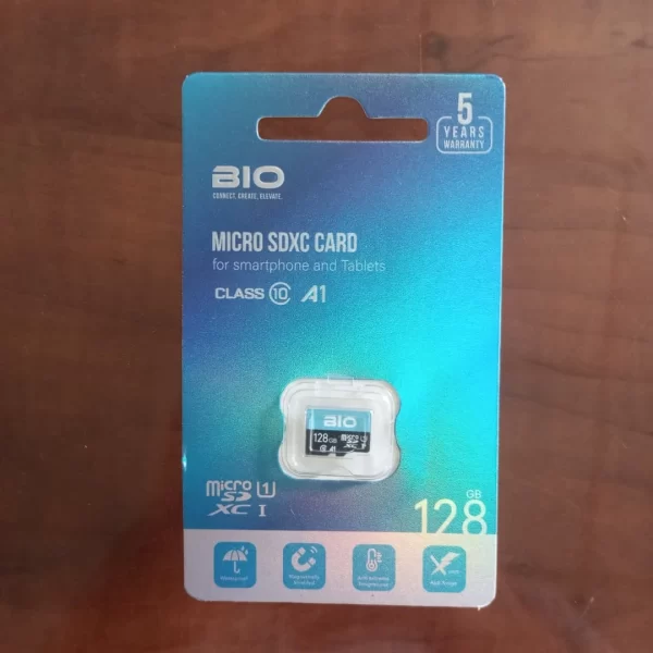 ⁦كرت ذاكرة BIO 128GB⁩ - الصورة ⁦1⁩