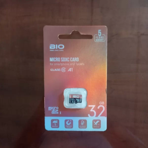 ⁦كرت ذاكرة BIO 32GB⁩ - الصورة ⁦1⁩