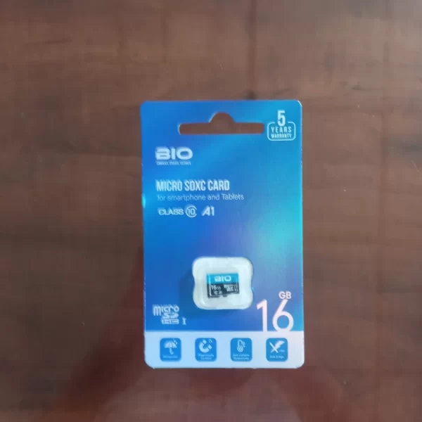 ⁦كرت ذاكرة BIO 16GB⁩ - الصورة ⁦1⁩