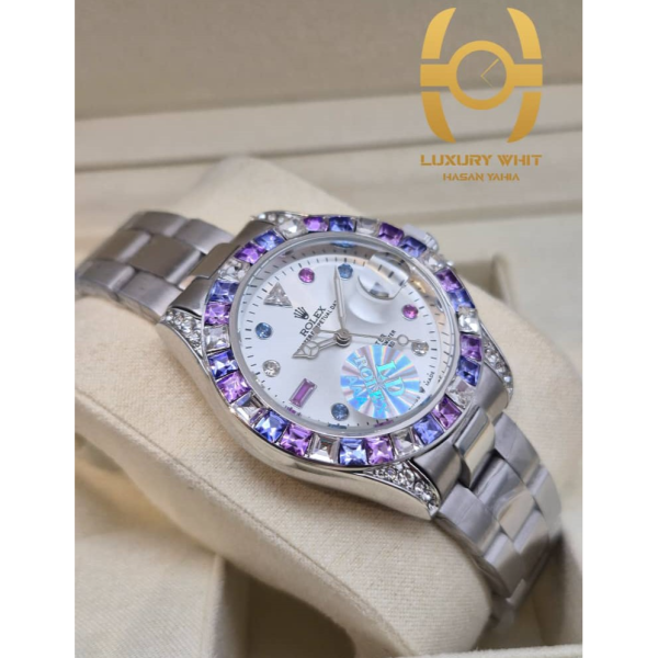 ⁦ساعة نسائية ROLEX MODEL 2025⁩ - الصورة ⁦1⁩
