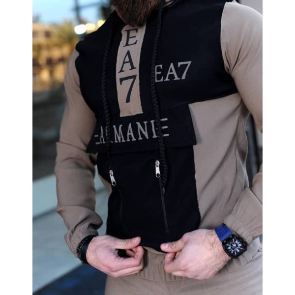 ⁦بيجاما رجالية كتان⁩ - الصورة ⁦3⁩