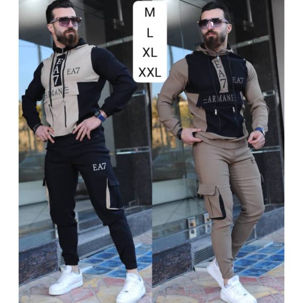 ⁦بيجاما رجالية كتان⁩ - الصورة ⁦1⁩