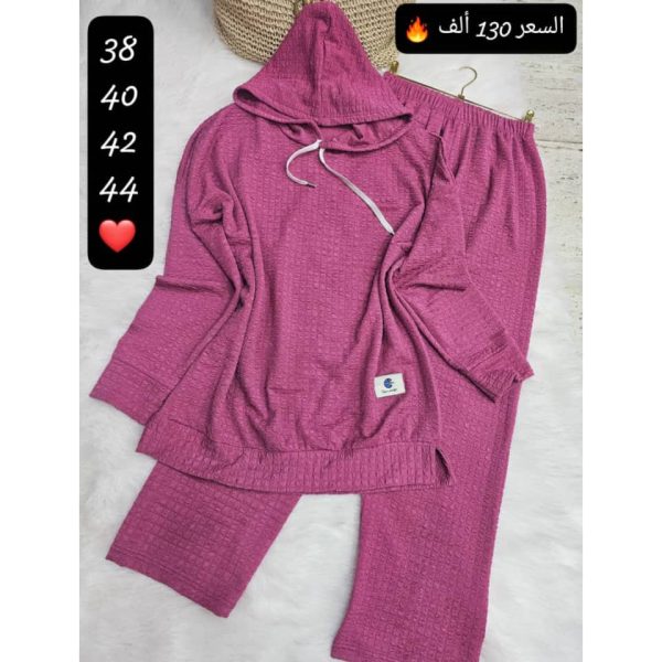 ⁦بيجاما نسائية قطعتين⁩ - الصورة ⁦1⁩