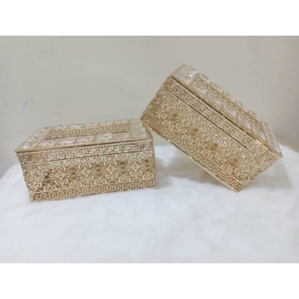 ⁦علبة محارم معدن⁩ - الصورة ⁦2⁩