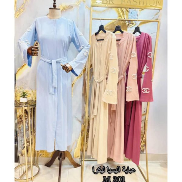 ⁦عباية نسائية ليكرا⁩ - الصورة ⁦1⁩