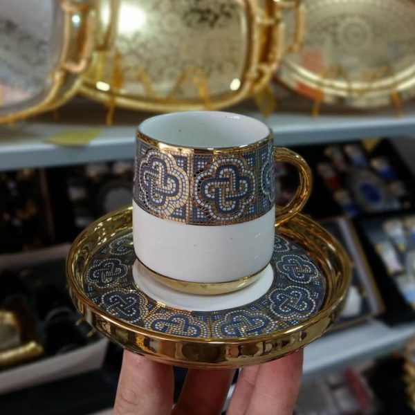 ⁦طقم فناجين بورسلان⁩ - الصورة ⁦1⁩
