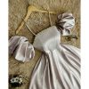 ⁦فستان نسائي ساتان⁩ - الصورة ⁦2⁩
