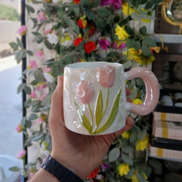 ⁦كوب وردة التوليب⁩ - الصورة ⁦2⁩