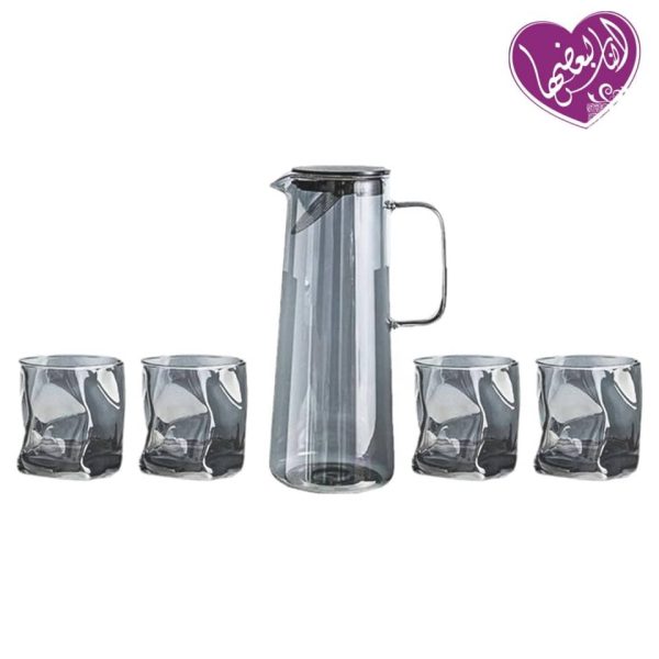 ⁦إبريق بايركس+6كاسات⁩ - الصورة ⁦2⁩