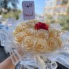باقة ورد ساتان