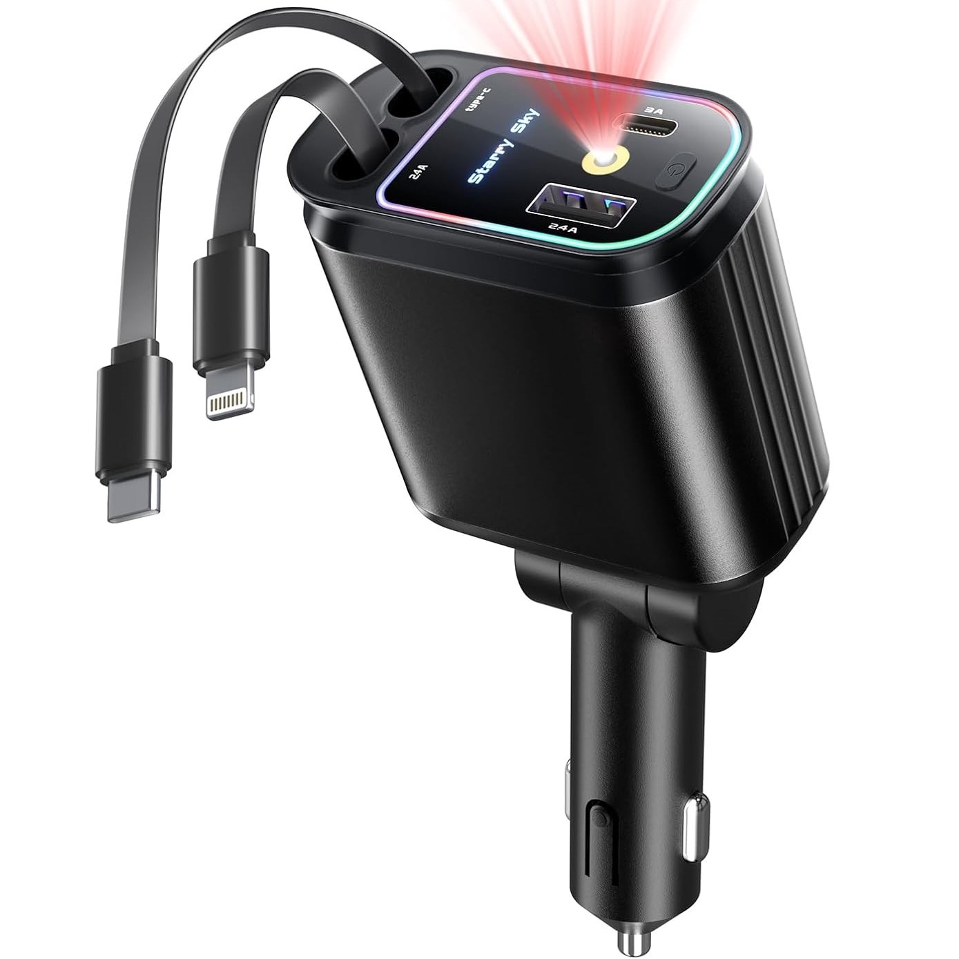 2777 شاحن سيارة سريع 66 واط مع مبخرة - الصورة 1