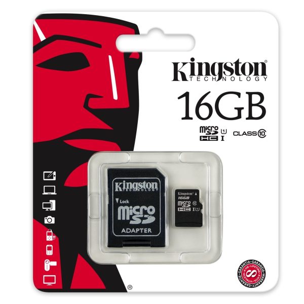 ⁦كرت ذاكرة KINGSTONE 16GB⁩ - الصورة ⁦1⁩