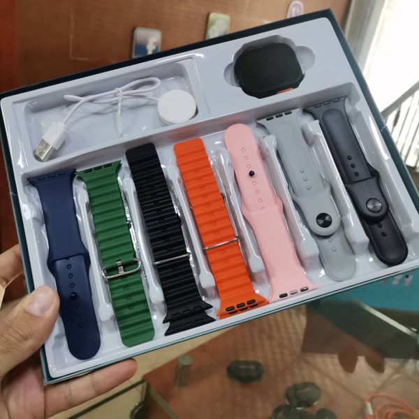 ⁦ساعة ذكية مع سبع كساتك ULTRA 9⁩ - الصورة ⁦4⁩