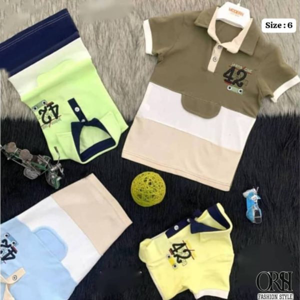 ⁦تيشيرت صبياني قطن⁩ - الصورة ⁦2⁩