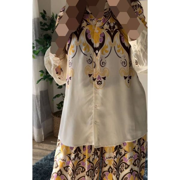 ⁦طقم نسائي قطعتين⁩ - الصورة ⁦2⁩