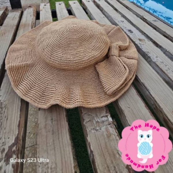 ⁦قبعة شمسية نسائية⁩ - الصورة ⁦4⁩