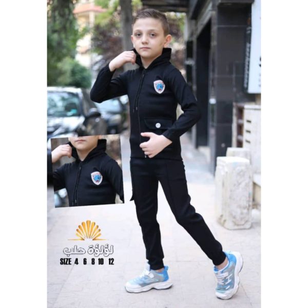 ⁦بيجاما صبيانية كتان⁩ - الصورة ⁦2⁩