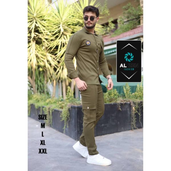 ⁦بيجاما رجالية كتان⁩ - الصورة ⁦6⁩