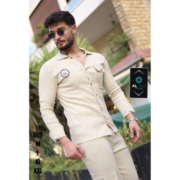 ⁦بيجاما رجالية كتان⁩ - الصورة ⁦8⁩