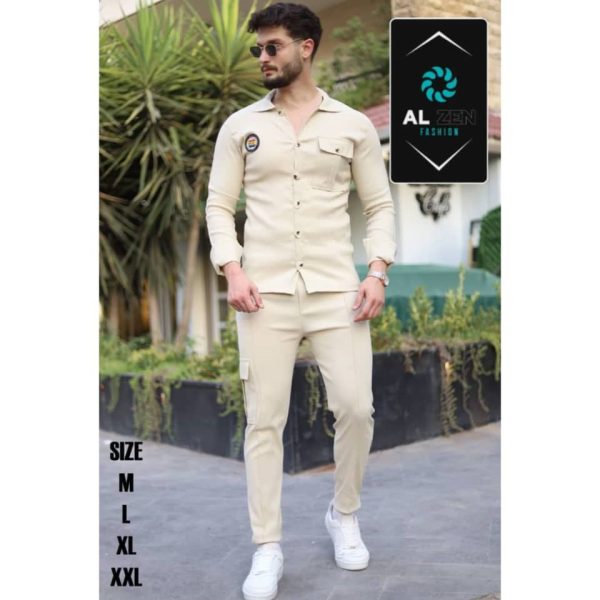 ⁦بيجاما رجالية كتان⁩ - الصورة ⁦7⁩
