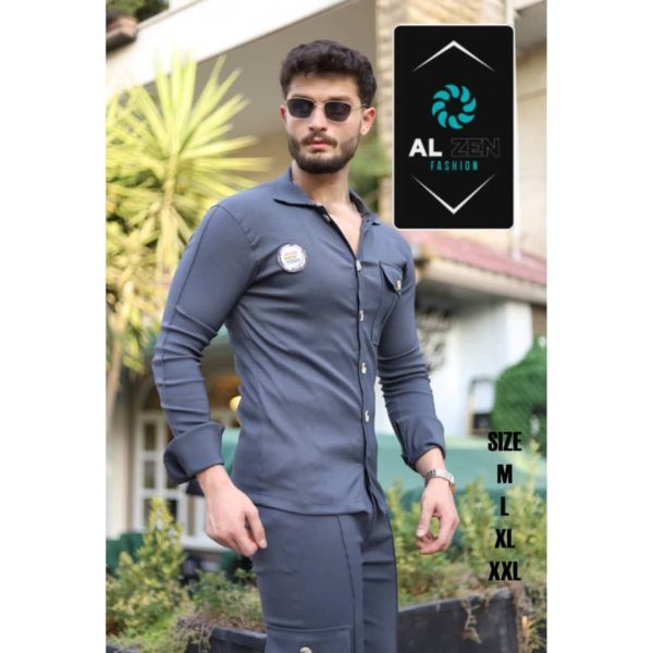 ⁦بيجاما رجالية كتان⁩ - الصورة ⁦11⁩