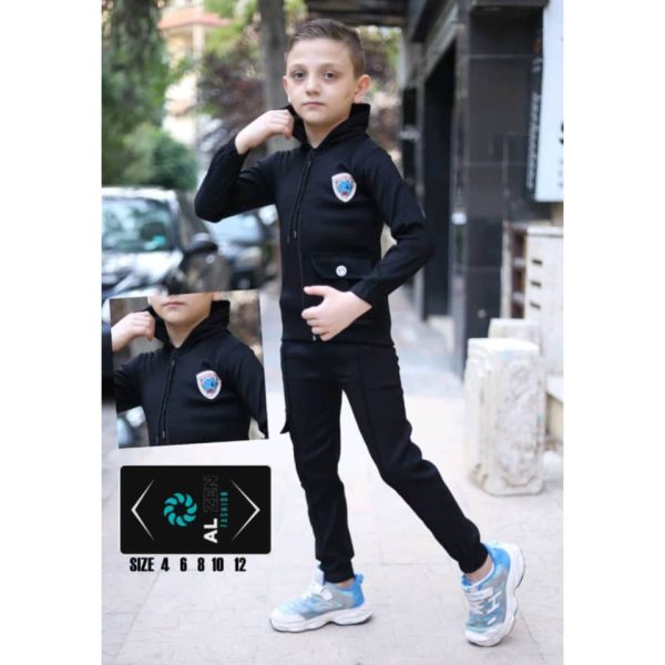 ⁦بيجاما صبيانية كتان⁩ - الصورة ⁦1⁩