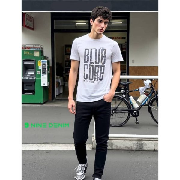 ⁦تيشيرت رجالي مطبع⁩ - الصورة ⁦4⁩