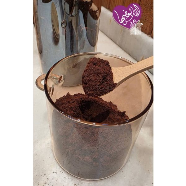 ⁦مرطبان مع غطاء وملعقة⁩ - الصورة ⁦3⁩