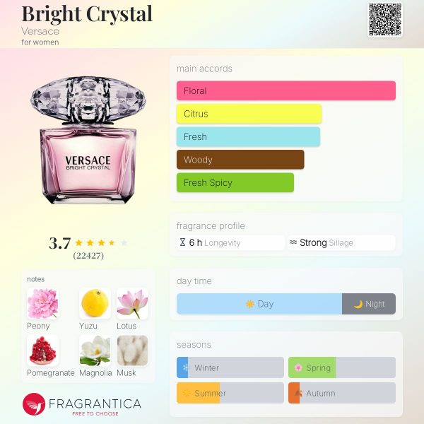 ⁦عطر Versace Bright Crystal للنساء⁩ - الصورة ⁦1⁩