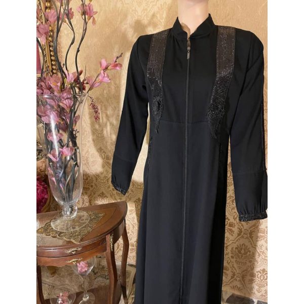 ⁦عباية نسائية سحاب⁩ - الصورة ⁦1⁩