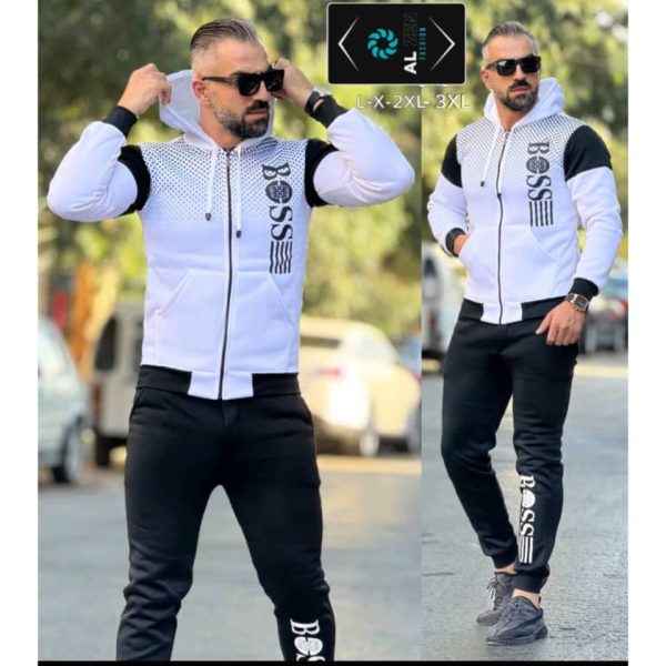 ⁦بيجاما رجالية قطعتين⁩ - الصورة ⁦2⁩