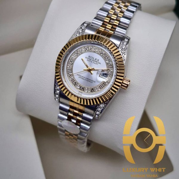 ⁦ساعة نسائية ROLEX DATEJUST⁩ - الصورة ⁦1⁩