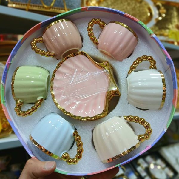 ⁦فناجين صدفة البحر⁩ - الصورة ⁦1⁩