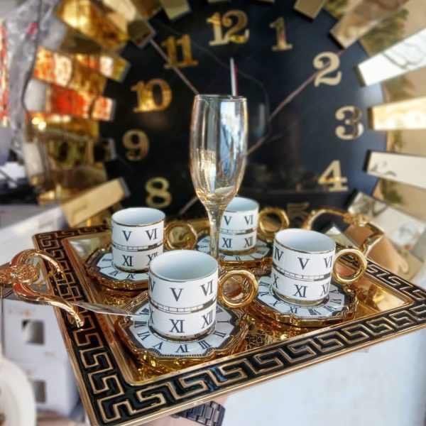 ⁦فناجين الساعة الرومانية⁩ - الصورة ⁦1⁩