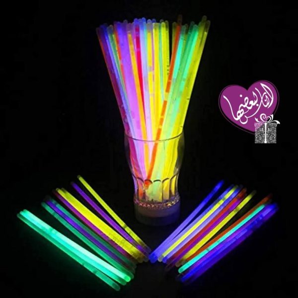 ⁦عصي مضيئة متعددة الألوان⁩ - الصورة ⁦3⁩