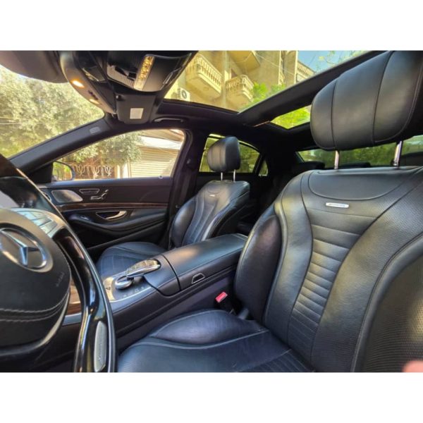 ⁦سيارة Mercedes S63 AMG 2016⁩ - الصورة ⁦4⁩